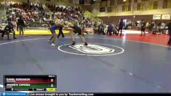 170 lbs Champ. Round 1 - Andrew Zamora, Clovis vs Daniil Gorshkov, Los Gatos