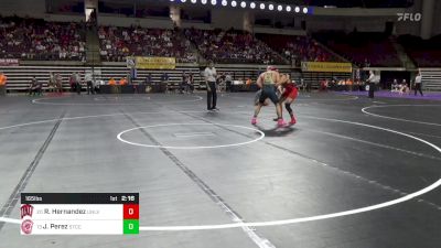 165 lbs Round Of 32 - Rene Hernandez, UNLV vs Justin Perez, Springfield Tech CC