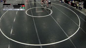 175 lbs Quarterfinals (8 Team) - Casey Schnebel, Battle Creek vs Jackson Fischer, Pierce