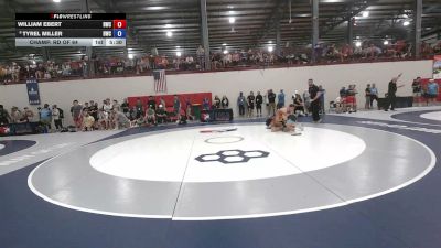 86 kg Champ. Rd Of 64 - William Ebert, Bearcat Wrestling Club vs Tyrel Miller, Hawkeye Wrestling Club