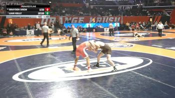 3A 165 lbs Champ. Round 1 - Liam Kelly, Chicago (Mt. Carmel) vs Brayden Drew, Alton (Sr.)