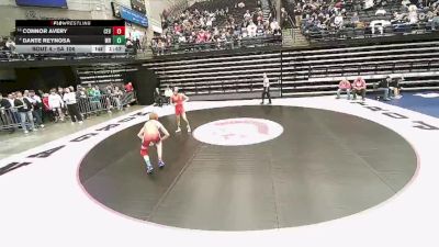 6A 106 lbs Champ. Round 1 - Connor Avery, Cedar Valley vs Dante Reynosa, Mountain Ridge