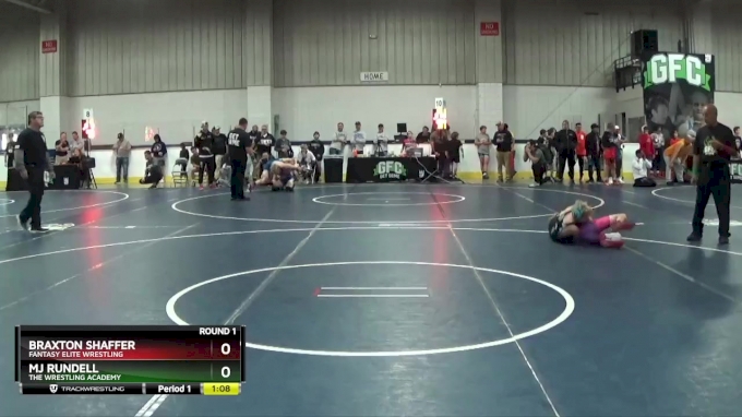 80 lbs Round 1 - Mj Rundell, The Wrestling Academy vs Braxton Shaffer ...