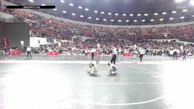 95 lbs Cons. Round 4 - Kelton Praschak, Hudson vs Klay Gajewski, Edgar