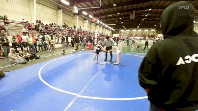 125 lbs Rr Rnd 3 - Juanito Garcia, Saguache Wolfpack vs Kael Buffington, Cortez WC