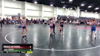 113 lbs Round 6 (8 Team) - Bradley Patterson, Camden Outsiders The Greasers vs Jace Martin, Nebraska Heroes (B Team)