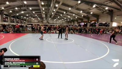 98 lbs Cons. Round 4 - Maximus Smith, El Paso Supers Wrestling Club vs Samuel Rechtfertig, Salado Wrestling Club