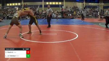 Match - Caleb Madrid, Temecula Valley High School vs Luc Le Vasseur, Ventura High School