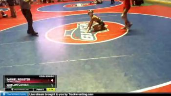 2 lbs Cons. Round 2 - Samuel Register, Toombs County vs Waylon Carter, Coosa