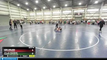 100 lbs Cons. Round 3 - Kirk Nielsen, Box Elder Stingers vs Dylan Macievic, Charger Wrestling Club