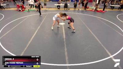 135 lbs Quarterfinal - Abigail Ji, IL vs Ann Marie Meiman, NE