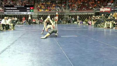 2A-150 lbs Cons. Round 2 - Evan Kelsick, North Polk vs Ashton Moreno, Algona