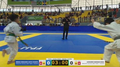 LEONARDO MASSAKI vs BRENO FERNANDO 2026 FPJJ Circuito Paulista GI Etapa 3
