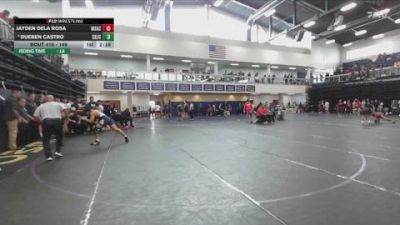 149 lbs Quarterfinal - Jayden Dela Rosa, Mt. San Antonio College vs Rueben Castro, Santa Rosa Junior College