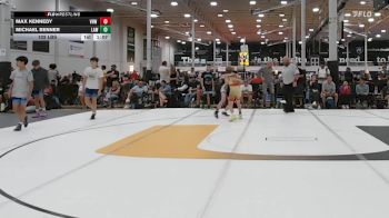 102 lbs Rr Rnd 4 - Max Kennedy, VHW Blue - HSC vs Michael Benner, LAW - HSC
