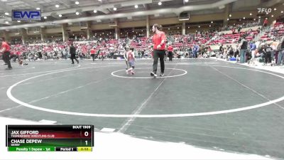 40 lbs Cons. Round 4 - Jax Gifford, Thunderbird Wrestling Club vs Chase Depew, Derby