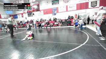 67 lbs Rr Rnd 2 - Gunnar Humbyrd, Jay Wrestling Club vs Clayton Wardlow, Heat