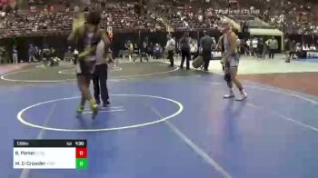 138 lbs Round Of 64 - Bodee Parker, Peak WC vs Michael Coffey-Crowder, Threshold Wrestling Club