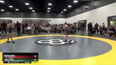 95 lbs Round 1 (8 Team) - Royce Beal, Team Missouri vs Liam Polk, West Shore Wrestling Club