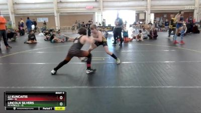 105 lbs Round 2 (6 Team) - Lincoln Silvers, Mi Pitbulls vs JJ Kuncaitis, Ares