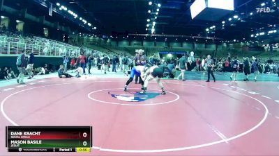 150 lbs Cons. Round 7 - Mason Basile, Jesuit vs Dane Kracht, Social Circle