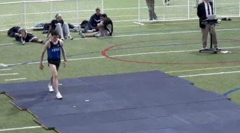 Curtis Beach high jump attempt