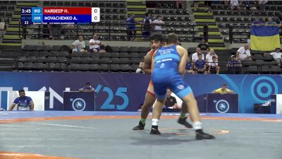 110 kg 1/4 Final - Hardeep Hardeep, India vs Anatolii Novachenko, Ukraine