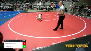 67 lbs Round Of 16 - Dominic Schuman, Mat Assassins vs Elijah Pagonis, BullTrained