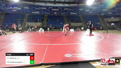 144 lbs Final - Charlie DeSena, Spartan RTC@LHP vs Maksim Mukhamedaliyev, Izzy Style Wrestling