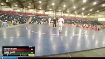 165 lbs Semis & 1st Wrestleback (8 Team) - Ashton Thorn, UTAH1 vs Kaleb Oliver, Oregon1