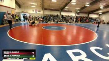 144A Semifinal - Luciano Daniele, Laramie vs Francis Maynard, Thunder Basin High School