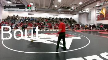 165 lbs Cons. Round 5 - Zach Stevens, Cherokee Trail vs Mathias Marquez, Greeley West