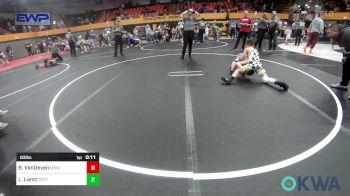 83 lbs Final - Brooks VanDeven, Mustang Bronco Wrestling Club vs Lennon Lantz, Standfast