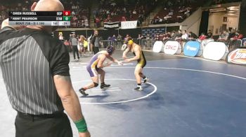 D 1 190 lbs Cons. Semi - Oren Russell, Denham Springs vs Kent Pearson, St. Amant