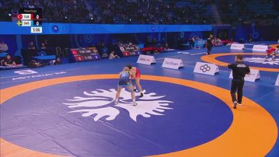 62 kg Repechage #2 - Sevim Akbas, Turkiye vs Sara Johanna Lindborg, Sweden