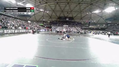 Boys 1B/2B 165 Cons. Round 4 - Kincaid Freer, Kettle Falls vs Jake Sullivan, Okanogan