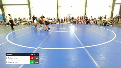 285 lbs Quarterfinal - Isiah Caban, Gold Medal WC vs Riyan Bhutto, Triumph Blue