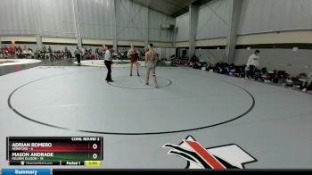 144 lbs 2nd Wrestleback And Semi-finals(16 Team) - Adrian Romero, Hereford vs Mason Andrade, Killeen Ellison