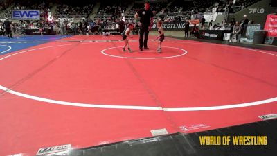 40 lbs Consi Of 4 - Riley Tarwater, Eufaula Ironheads Wrestling Club vs Hunter Prose, Jay Wrestling Club