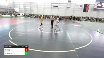 126 lbs Round Of 16 - Taeoma Frank, Stout Wrestling Academy vs Serge Fenn, Grindhouse WC