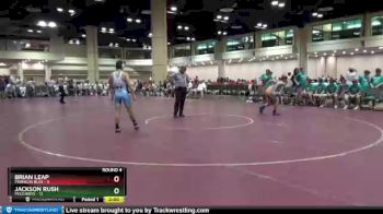 120 lbs Round 4 (8 Team) - Brian Leap, Franklin Blue vs Jackson Rush, PECO Boys