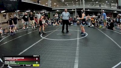 100 lbs Round 3 (8 Team) - Ryan Rojo, Florida Scorpions vs Conner Grassmyer, Keystone Krush