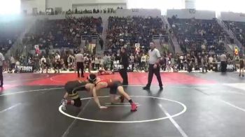 126 lbs Quarterfinal - Ty Whitney, FordDynasty Wrestling Club vs Noah Kasprowicz, Olympus