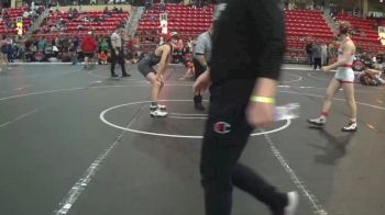 130 lbs Cons. Round 5 - Jaden Peters, Wrestling Factory vs Deekon Holbert, Con-Kids Wrestling Club