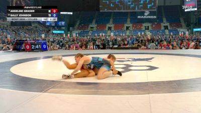 170 lbs Champ. Rd Of 16 - Addeline Graser, NE vs Sally Johnson, TN