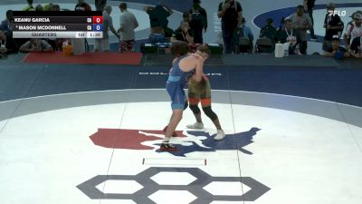 190 lbs Quarters - Keanu Garcia, California vs Mason McDonnell, California