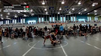 92 lbs Round 2 - Caleb Boigris, Kongkrete Wrestling Academy vs Lee Delia, Jersey74