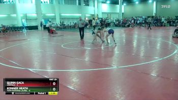 120 lbs Round 1 (10 Team) - Quinn Gaca, Canfield vs Konner Heath, Team Montana Laurel