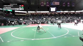 90 lbs 3rd Place Match - Tony Biondillo, BKV1 vs Aj Bechlem, WSW1