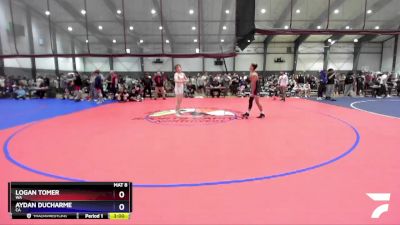 157 lbs Cons. Round 2 - Logan Tomer, WA vs Aydan Ducharme, CA